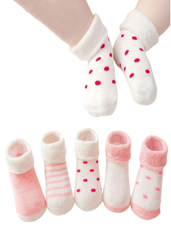 Bembika Baby Socks Soft, Anti-Slip, and Stylish Socks for Toddlers, Perfect for Baby Crawling and Safety -(Pink|1-3 Years Old) - Image 1