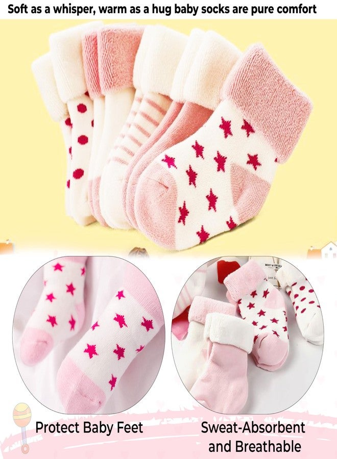 Bembika Baby Socks Soft, Anti-Slip, and Stylish Socks for Toddlers, Perfect for Baby Crawling and Safety -(Pink|1-3 Years Old) - Image 5