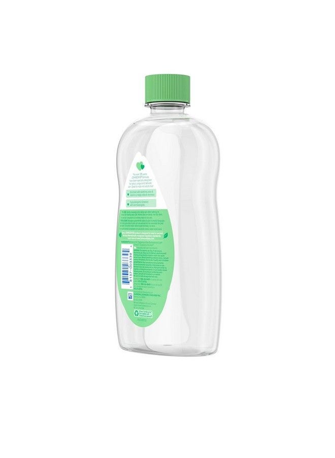 Johnson's Baby - Oil Mineral Oil Enriched With Aloe Vera And Vitamin E 20 Fl. Oz - Image 1