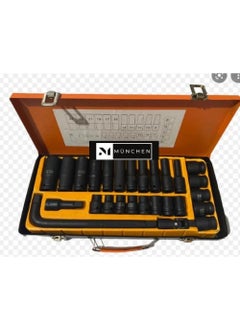 München 27 Piece Air Impact Long-Short Socket Set  - Image 5