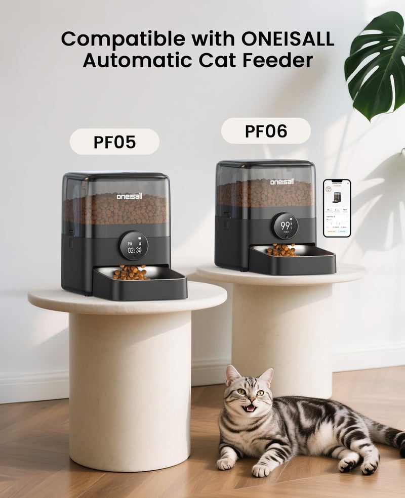 oneisall 6 Packs Pet Dry Food Desiccant Bag for Automatic Cat Feeders, Keep Pet Food Dry and Fresh, Suitable for All of oneisall Cat Feeders - Image 4