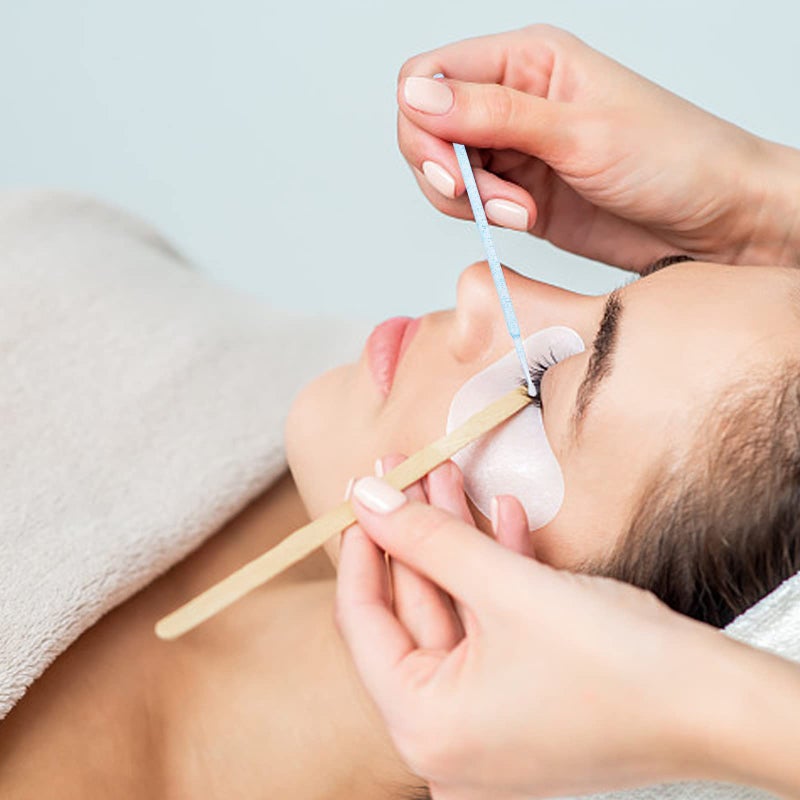 Tbestmax 1000 Pcs Crystal Microbrushes Applicators Disposable Microswabs for Eyelash Extensions Micro Wands Spoolie 5 Color - Image 5