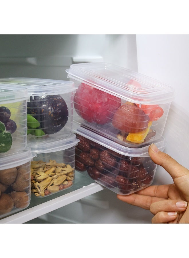 1 Piece PP Food Container Set - Airtight Lids - Lunch Box - transparent Food Storage Box - Storage Boxes - Kitchen Cabinet Organizers - food Storage Container - Image 2