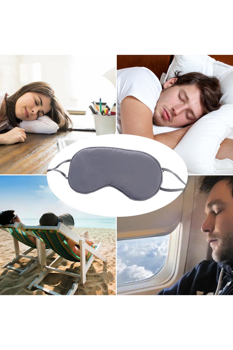 ACYYH Sleep Mask 100% Blackout Comfortable  Super Soft Sleeping Mask with Adjustable Straps for Women Men Warm and cool dual use Night Eye Mask for Sleeping Travel Yoga Naps - Image 3