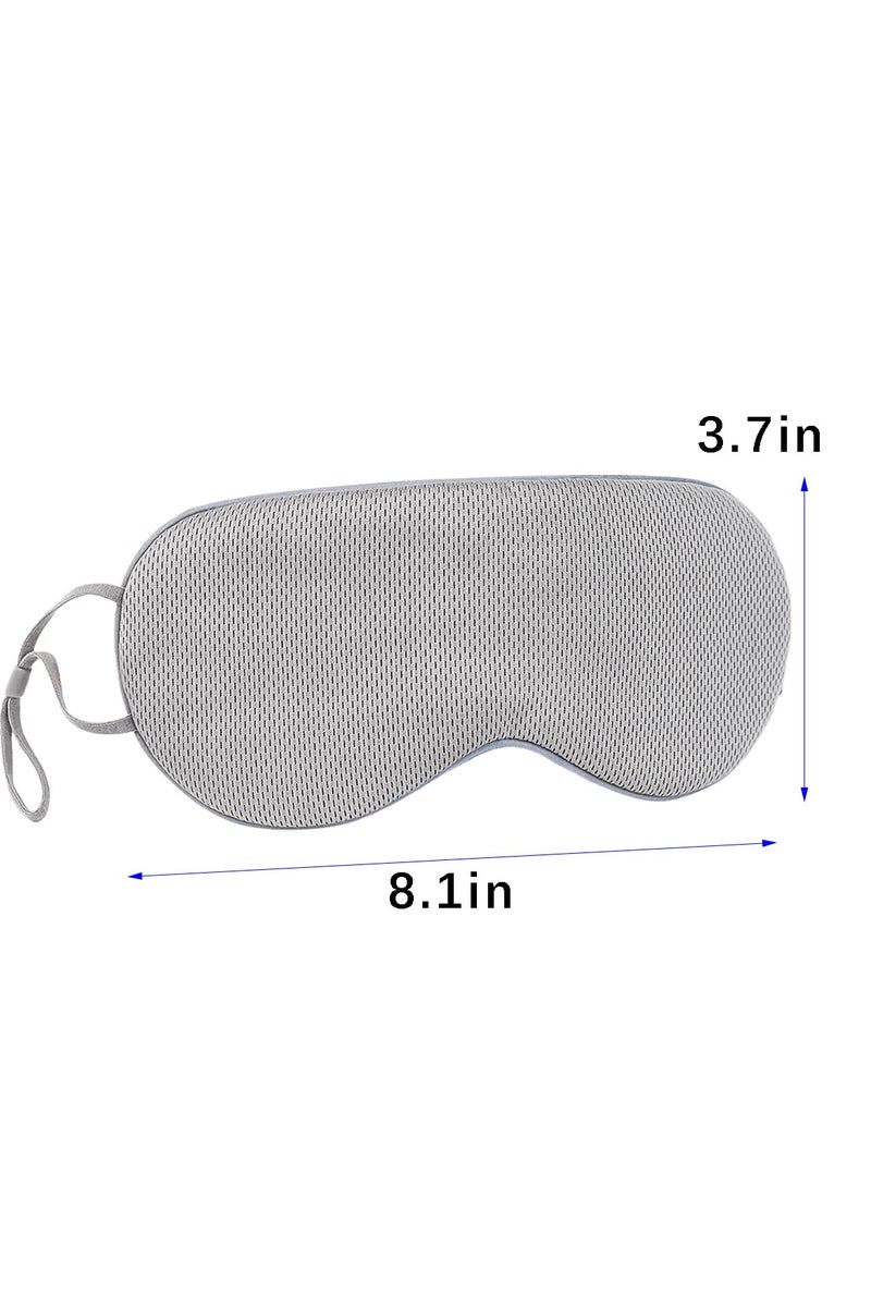ACYYH Sleep Mask 100% Blackout Comfortable  Super Soft Sleeping Mask with Adjustable Straps for Women Men Warm and cool dual use Night Eye Mask for Sleeping Travel Yoga Naps - Image 2