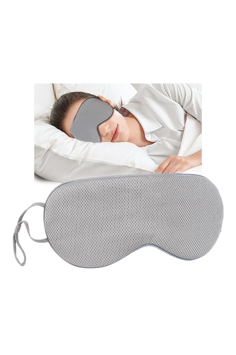 ACYYH Sleep Mask 100% Blackout Comfortable  Super Soft Sleeping Mask with Adjustable Straps for Women Men Warm and cool dual use Night Eye Mask for Sleeping Travel Yoga Naps - Image 5