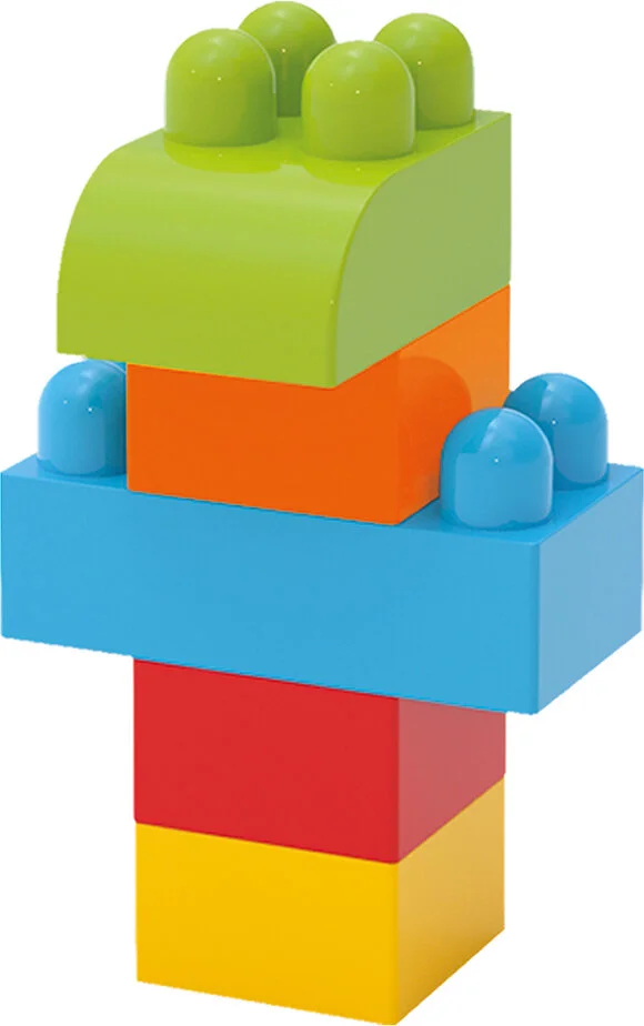 dede Grandfather Multi Blocks 62 Pieces 01253