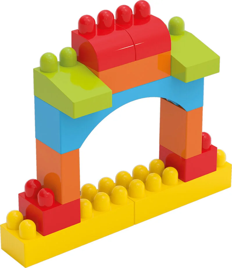 dede Grandfather Multi Blocks 62 Pieces 01253