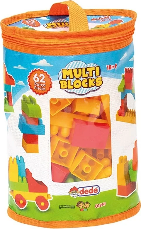 dede Grandfather Multi Blocks 62 Pieces 01253