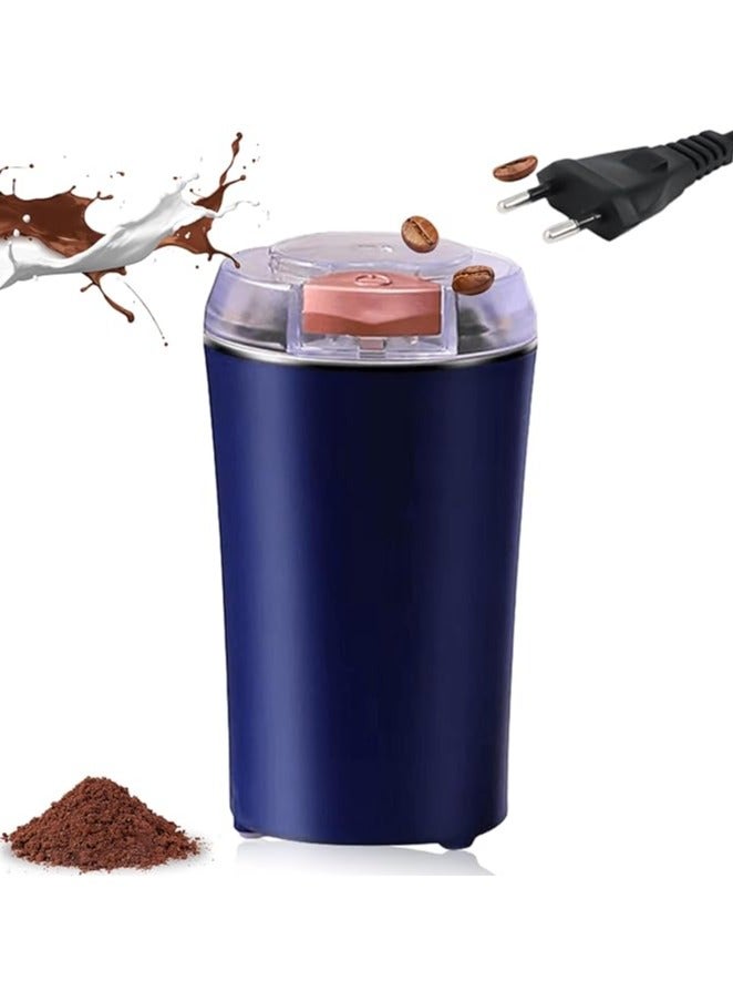 سکیلو مطحنة قهوة كهربائية ومطحنة توابل من سوكيلو - مطحنة قوية بقوة 240 واط مع شفرة من الفولاذ المقاوم للصدأ، سعة كبيرة 100 جرام، محرك قابل للإزالة وفرشاة تنظيف، مطحنة متعددة الوظائف لحبوب البن والمكسرات والتوابل والحبوب - Image 1