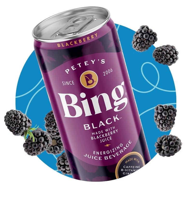 BING Energizing Juice Beverage - VARIETY All 6 Flavors (12oz/12pk) - Made with REAL Juice! Low Calorie; 5 B-Vitamins & Ginseng; 100-125mg Caffeine; Vegan, Gluten + Dairy Free. Incredibly DELICIOUS. - Image 4
