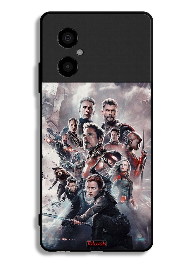 Tolwak Xiaomi Poco M4 5G Protective Case Cover Avengers - Image 2