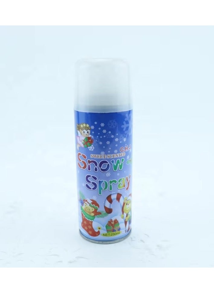ATC 3 Pcs Snow Spray Party Decoration, Artificial Snow Effect Spray for Christmas, Winter Themes, Events and Celebrations, Easy to Use Decorative Spray for Indoor and Outdoor Use (Random Colours)