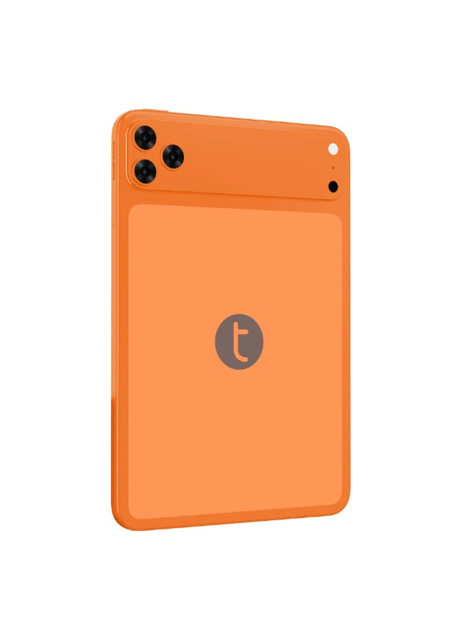 Oteeto Tab 83 Slim Design | 8GB RAM + 512GB ROM | Ultra-Fast Octa-Core | Dual SIM | 8.3-inch Display | 5G Android Tablet | Premium Performance & Style | Orange - Image 4