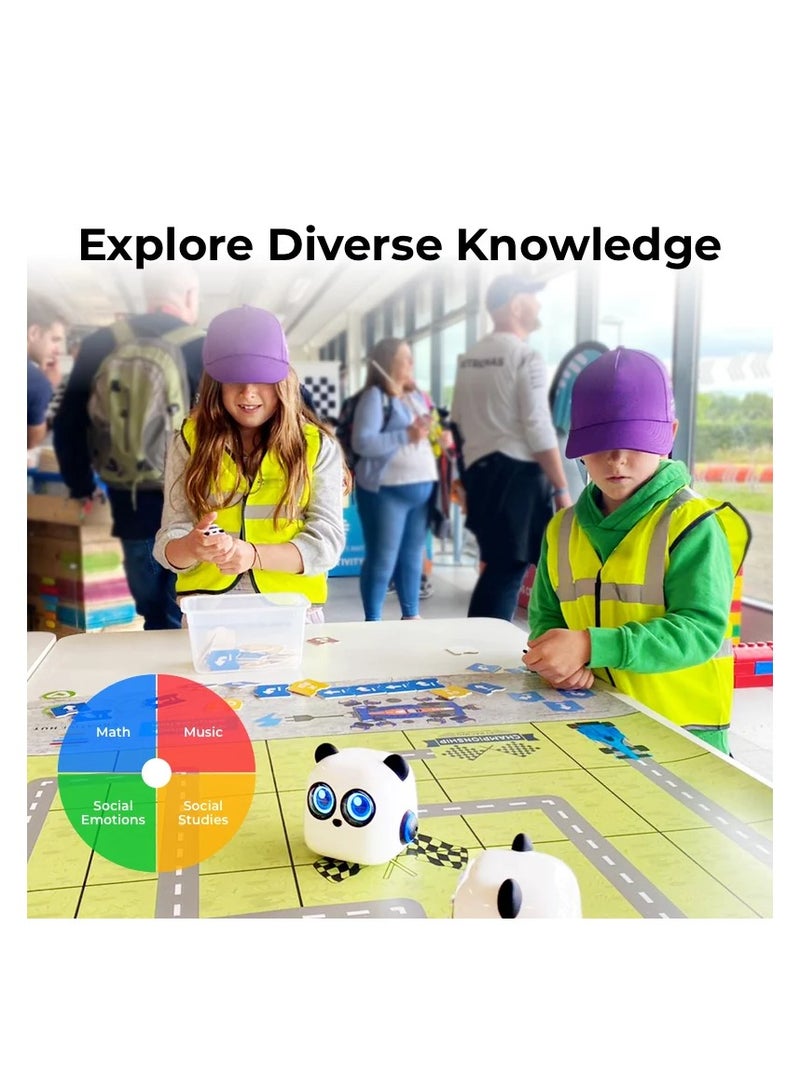 Makeblock Makeblock mTiny Discover Kit – Screen-Free STEM Coding Robot for Kids 4+, Rechargeable Remote Control Educational Toy, Great for Classrooms & Gifts  - Image 3