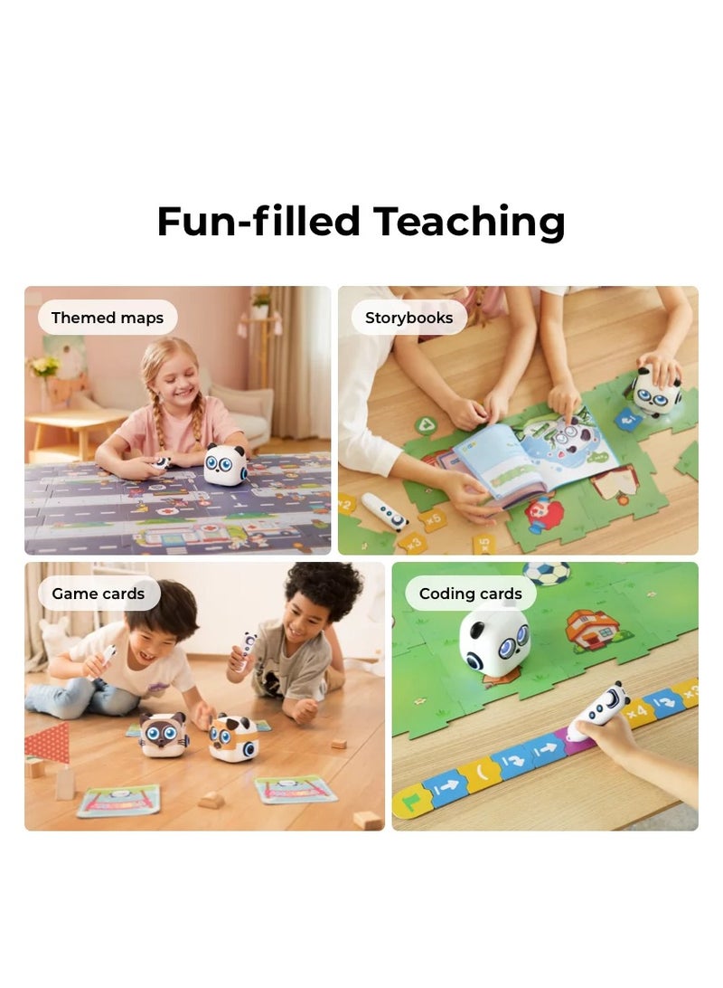 Makeblock Makeblock mTiny Discover Kit – Screen-Free STEM Coding Robot for Kids 4+, Rechargeable Remote Control Educational Toy, Great for Classrooms & Gifts  - Image 4