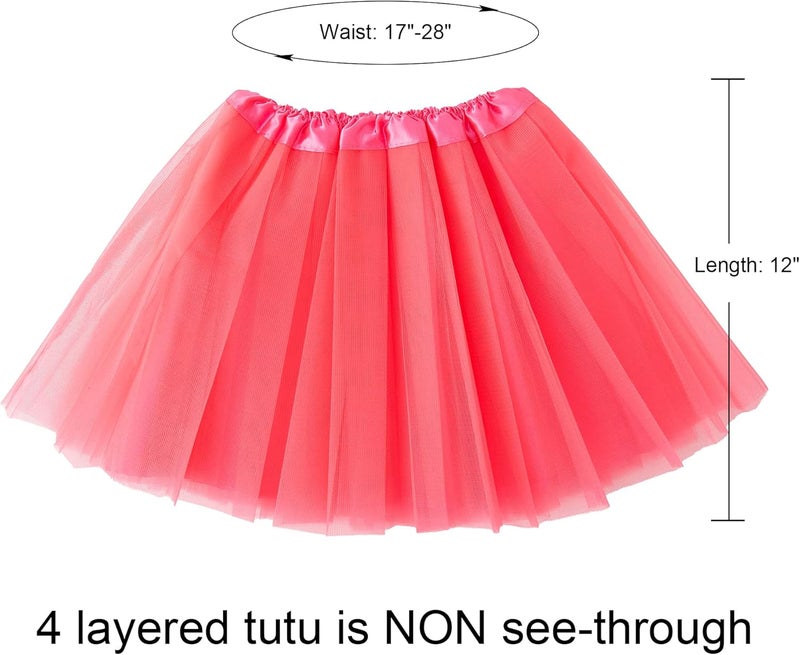 Jastore Girls Layered Stars Sequins Tutu Skirt Princess Ballet Dance Dress for 2-8 Years - Image 3