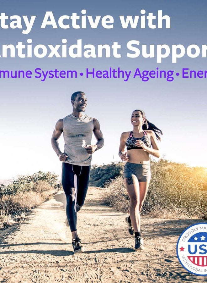 Healths Harmony Super Antioxidants Supplement - Powerful Super Food Antioxidant Daily Blend - Acai Berry, Goji, Pomegranate & Trans Resveratrol - Herbal and Fruit Formula For Women and Men - Skin Care - 120 Capsules - Image 3