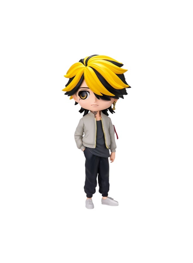 Bandai Tokyo Revengers Kazutora Hanemiya Ver.A Q Posket Figure by Banpresto