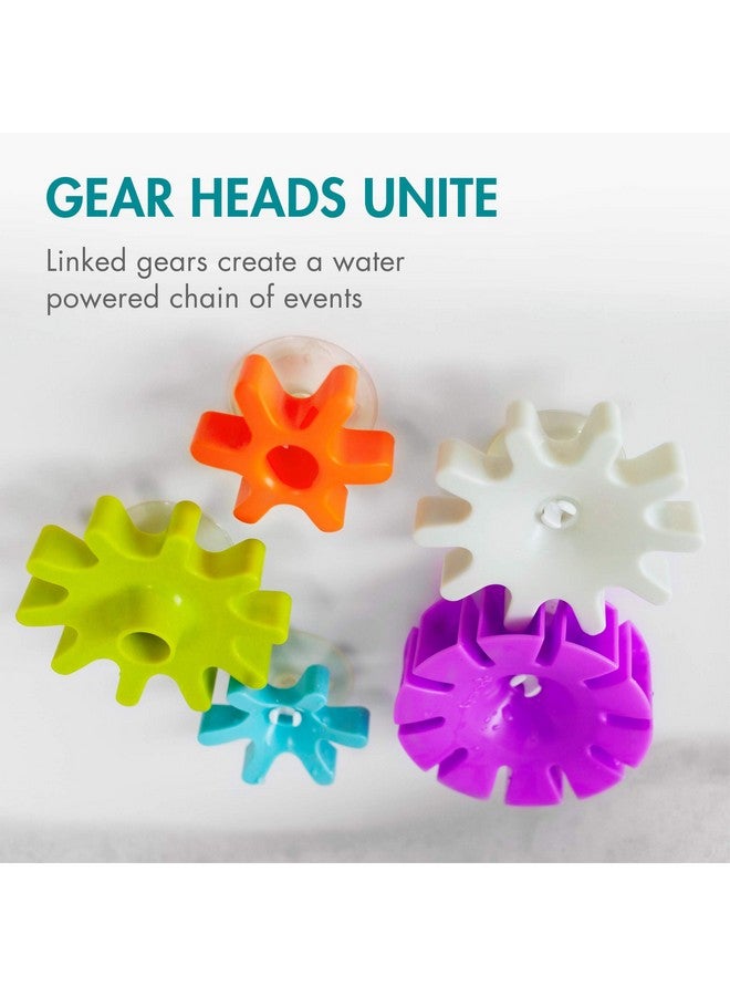 BOON Boon Bundle Baby and Toddler Bath Toys - Includes Boon Pipes, Cogs, and Tubes Bathtub Toys - Toddler Sensory Toys - Multicolored - 13 Count - Ages 12 Months and Up  - Image 5