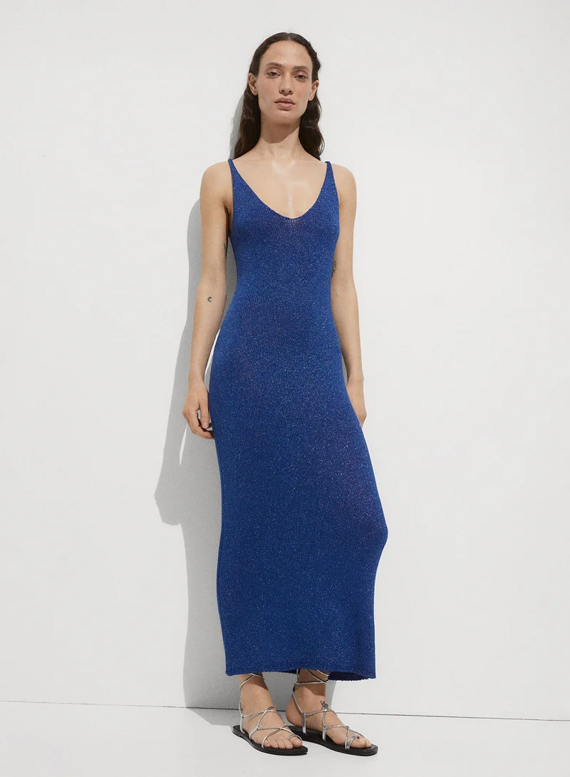 مانجو Sparkle Knit Dress