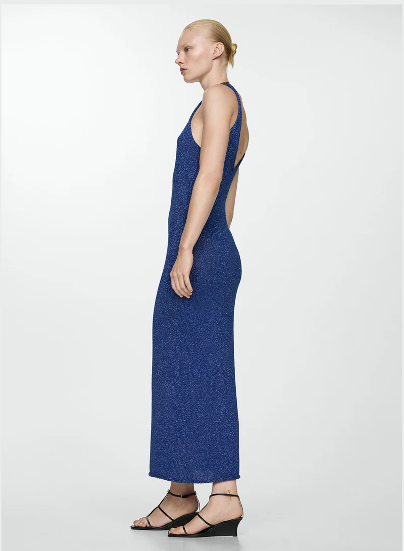 مانجو Sparkle Knit Dress