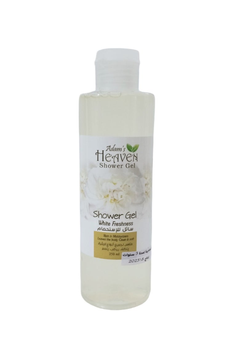Heaven - shower gel 250ml white freshness - Image 1