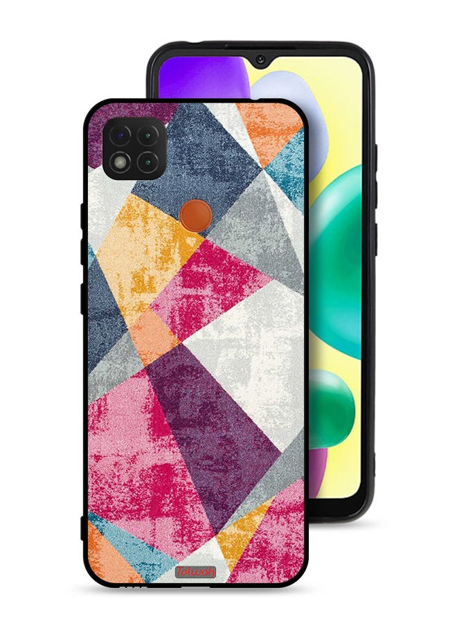 Tolwak Xiaomi Redmi 9C Protective Case Cover Paint Pattern  - Image 1
