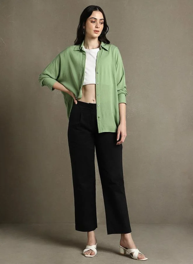 Dennis Lingo Long Sleeve Casual Oversized Shirt by Styli