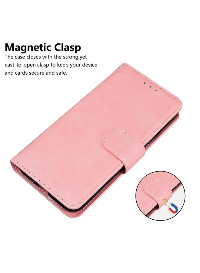 Zaboon Case For Infinix Zero 20 / X6821 Skin Feel Pure Color Flip Leather Phone Case - Image 5