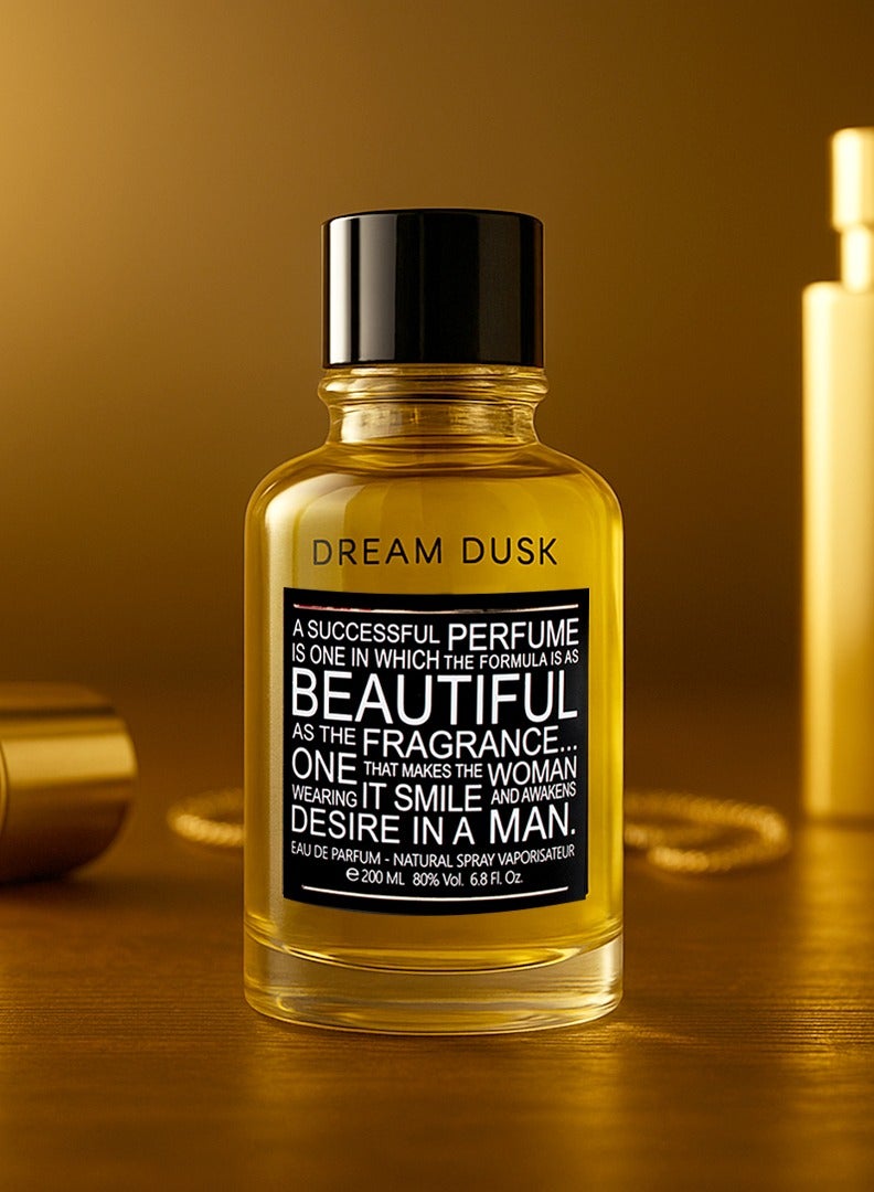 Linea De Bella Beautiful Dream Dusk 200ml – Luxury Eau De Unisex Parfum with Woody, Citrus & Musk Notes | Best Perfume For Daily Use - Image 1