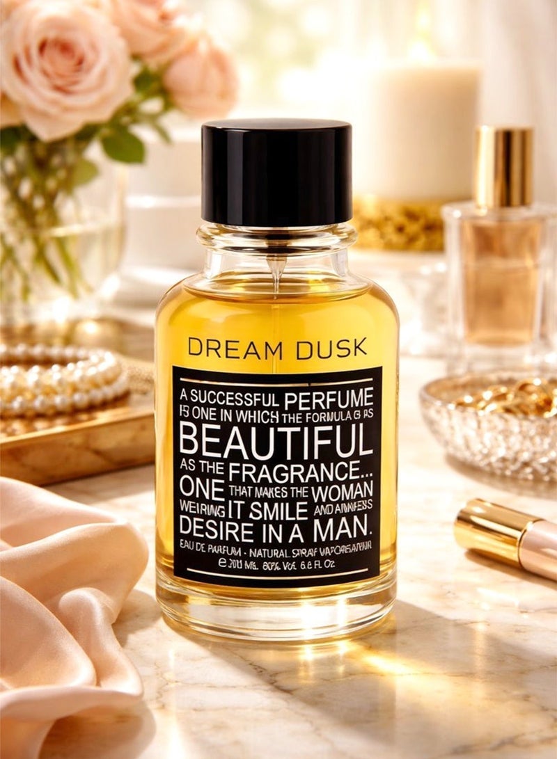 Linea De Bella Dream Dusk Beautiful Eau de Parfum 200ml – Luxury Arabic Unisex Perfume with Citrus, Woody Depth, Musk Warmth & Long Lasting Elegance - Image 3