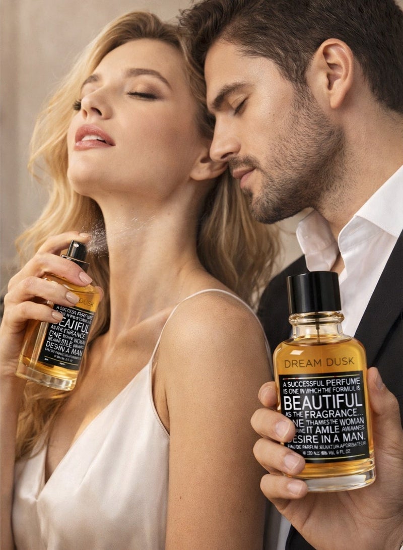 Linea De Bella Dream Dusk Beautiful Eau de Parfum 200ml – Luxury Arabic Unisex Perfume with Citrus, Woody Depth, Musk Warmth & Long Lasting Elegance - Image 4