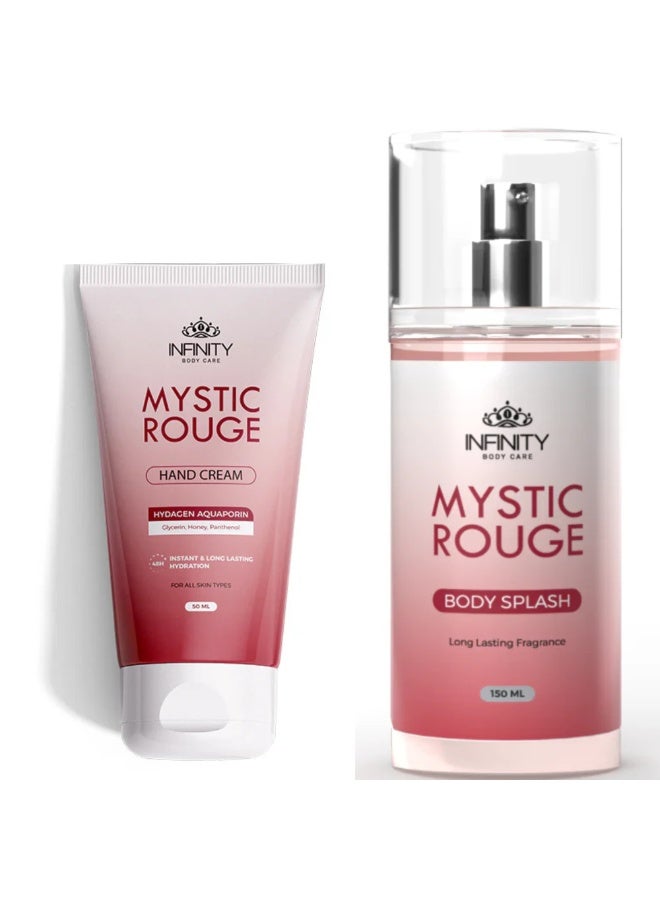 إينفينيتي انفنيتي ترطيب وانتعاش ميستك روج (بادي سبلاش 150 مل +هاند كريم )