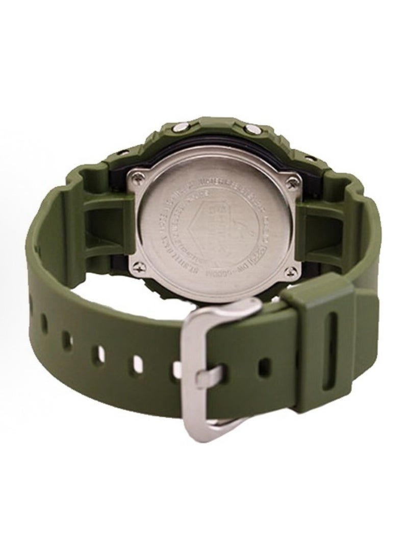 CASIO - octagonal sports waterproof and shockproof watch GA-5600 green - Image 1