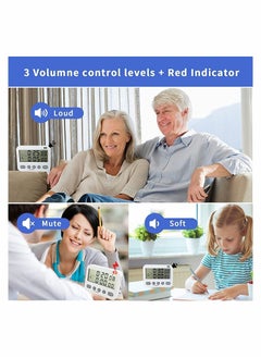 Y&D 2 in 1 Kitchen Timer, Digital Timer,24-Hours Timer  - Image 4