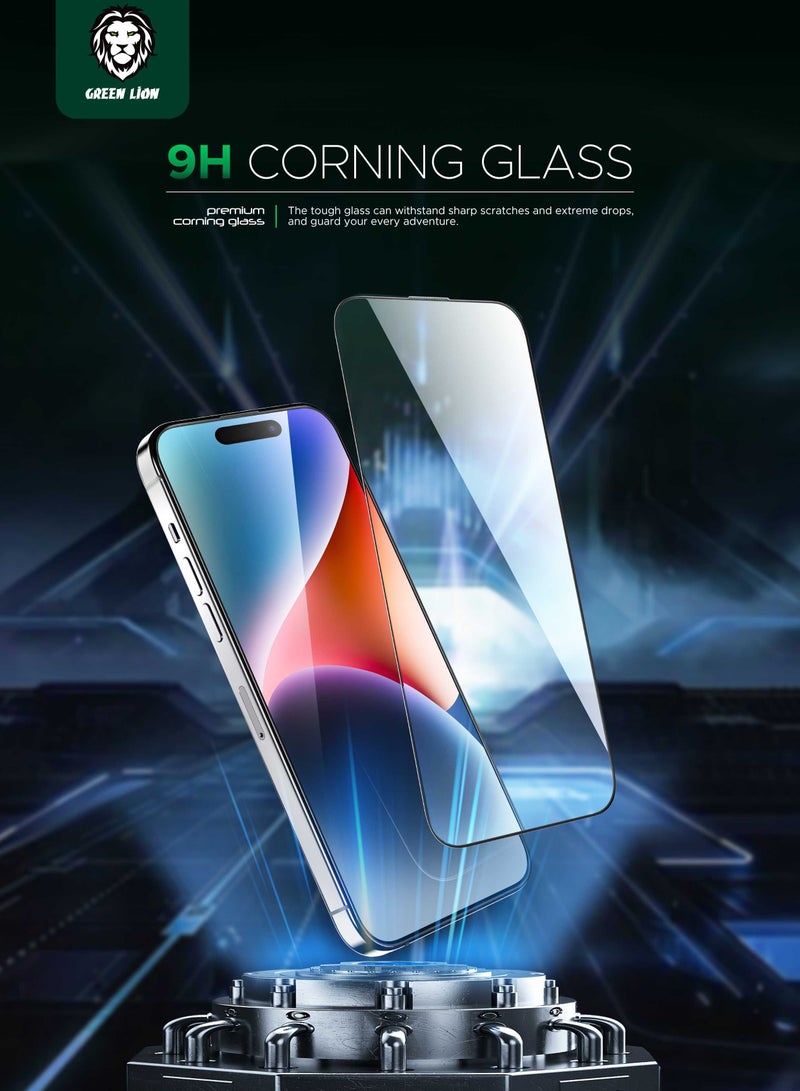 GREEN LION 3D Corning Pro Screen Protector for iPhone 15 Pro - Clear - Image 4
