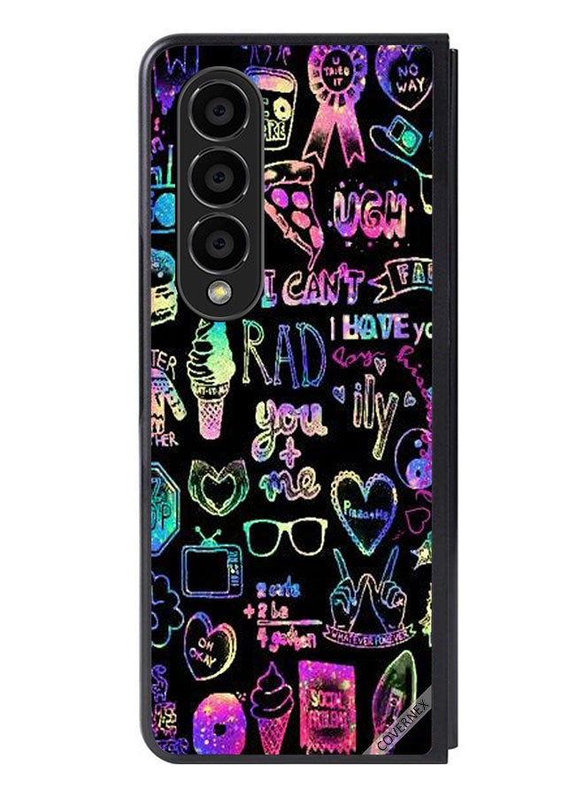 Covernex Protective Case Cover For Samsung Galaxy Z Fold 4 Lifestyle Art - Image 1