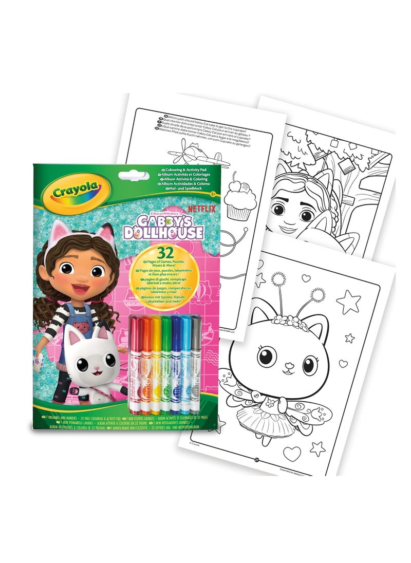 Crayola Crayola Colouring & Activity Pad - Gabby's Dollhouse  - Image 3