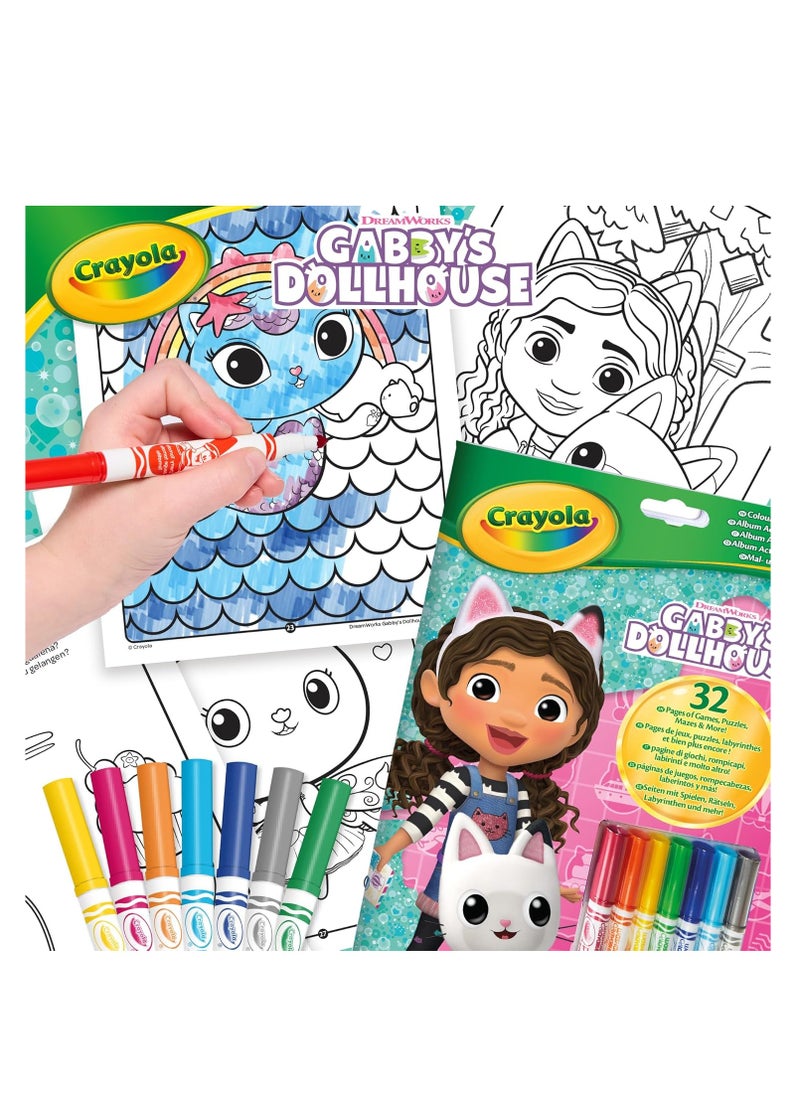 Crayola Crayola Colouring & Activity Pad - Gabby's Dollhouse  - Image 5