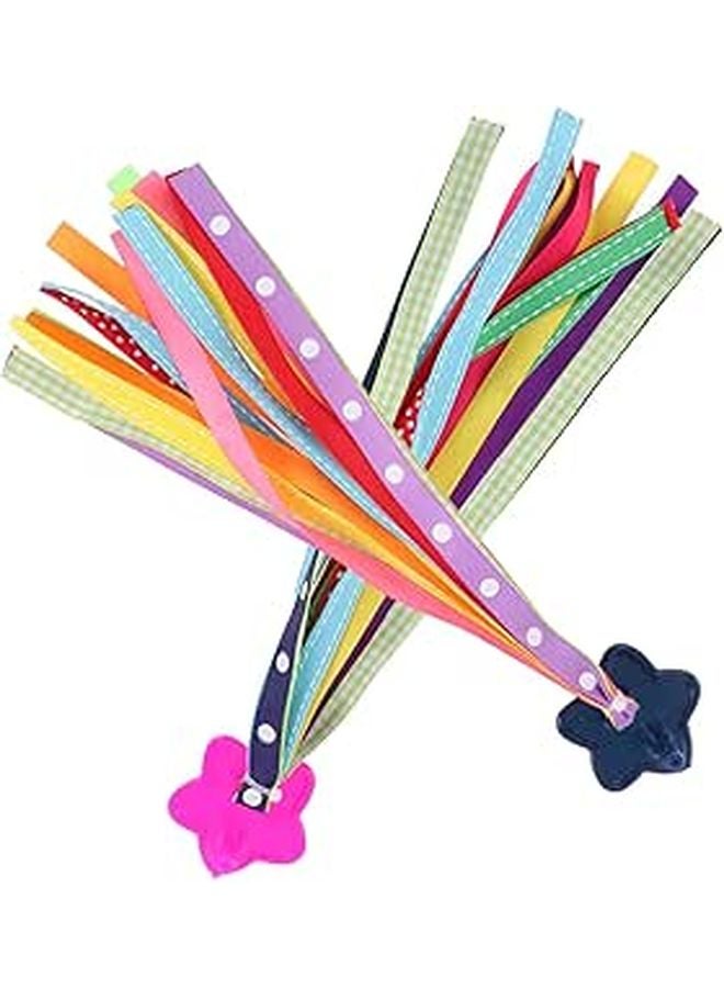 Colorful Bike Handlebar Streamers Tassels For Boys And Girls Vibrant Bicycle Accessories - Image 1