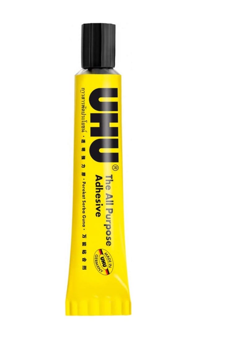 UHU Uhu The All Purpose Adhesive, Yellow  - Image 3