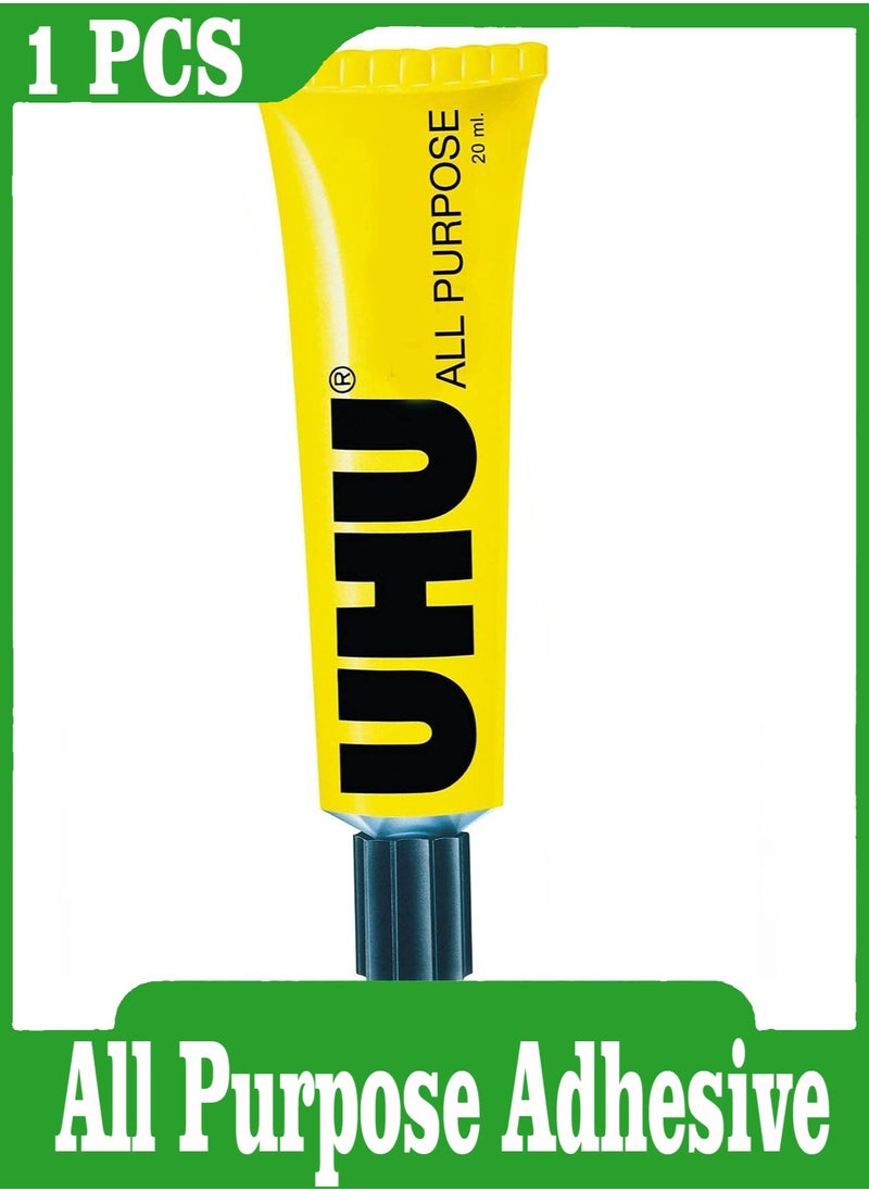UHU Uhu The All Purpose Adhesive, Yellow  - Image 1