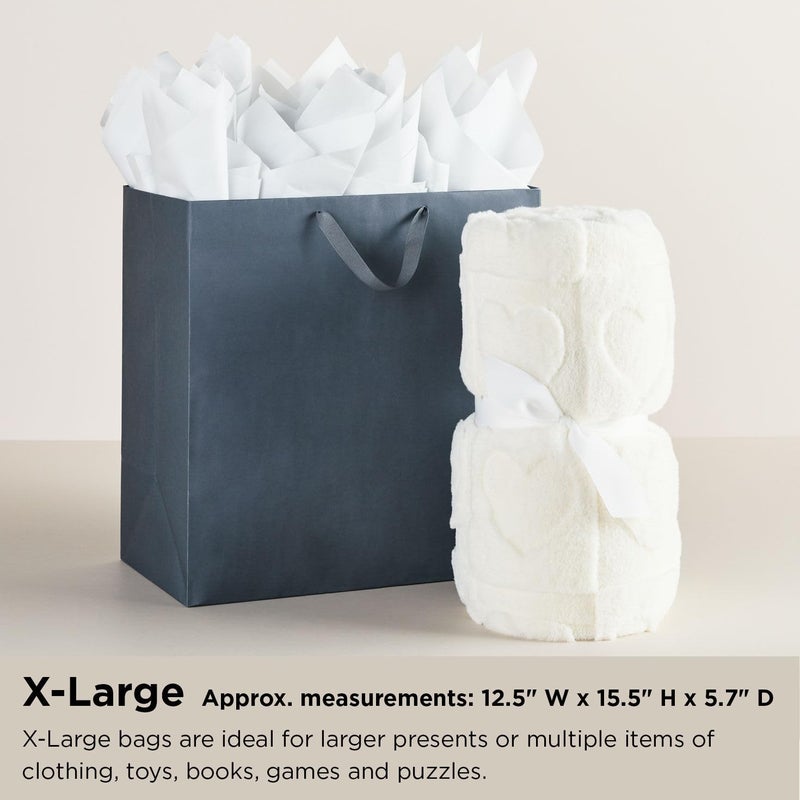 Hallmark 15" Extra Large Gift Bag with Tissue Paper (Pink Polka Dots and Bow) for Birthdays, Easter, Baby Showers, Bridal Showers, Any Occasion - Image 5