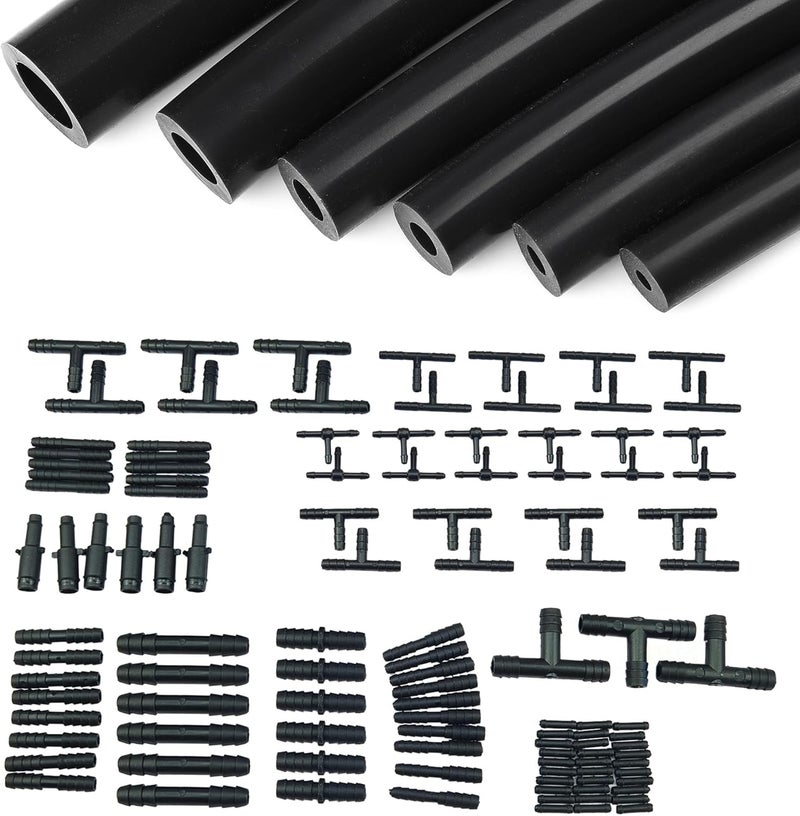 Ucreative Silicone Vacuum Hose Kit with Connectors - Image 1