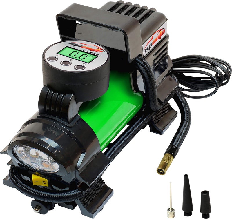 epauto 12V DC Portable Air Compressor Pump, Digital Tire Inflator - Image 1