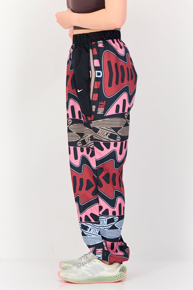 Nike Women Oversized Fit Training Track Pants, Multicolor - Image 3