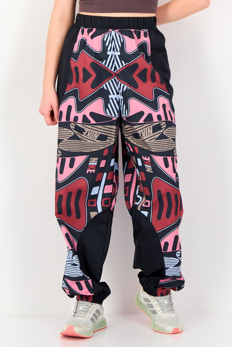 Nike Women Oversized Fit Training Track Pants, Multicolor - Image 1