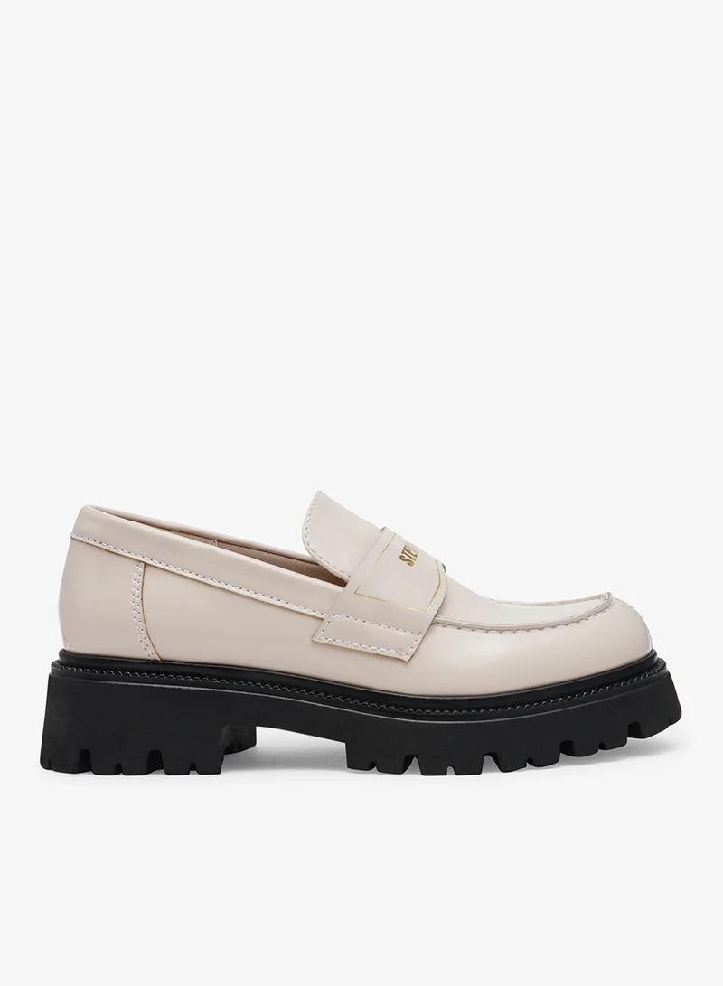 FILE-AWAY Logo Printed Loafers