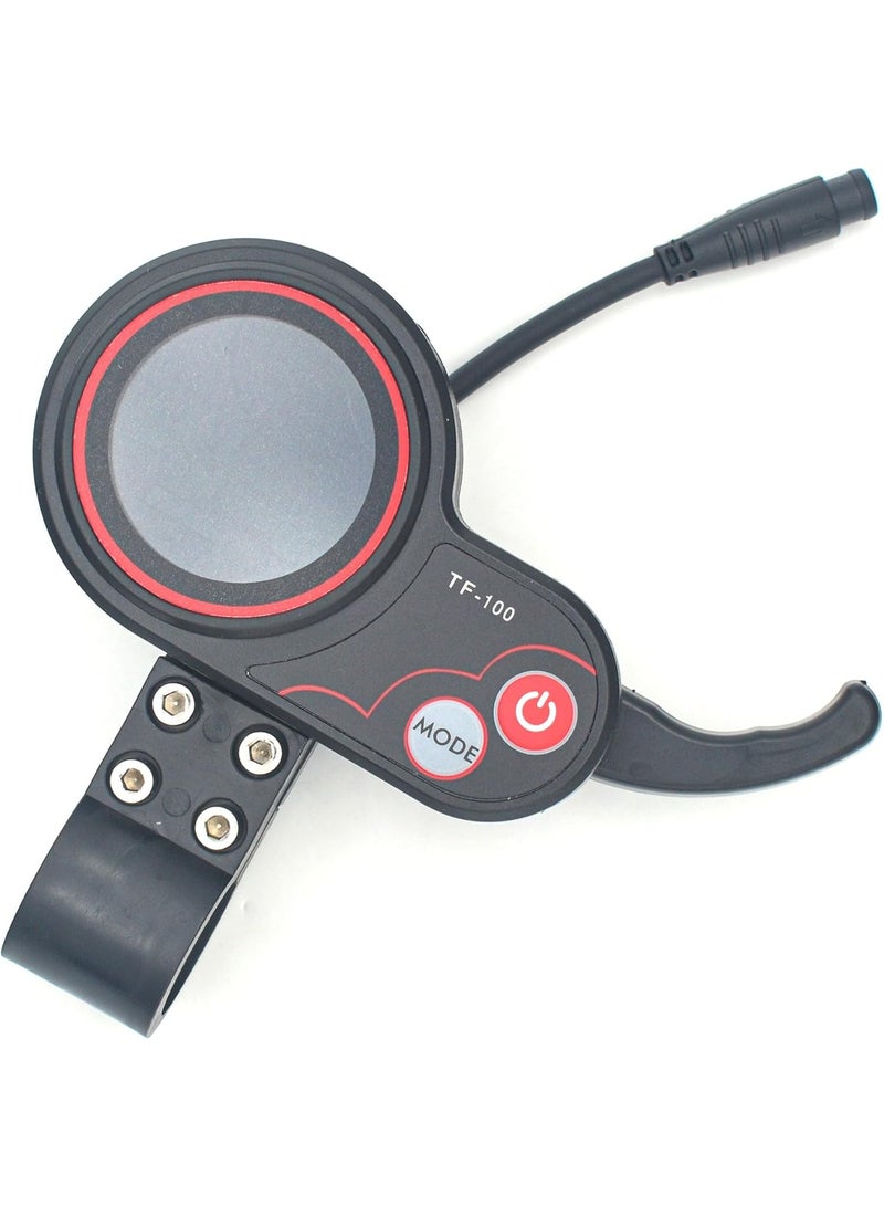 48V 6 Pin TF-100 Electric Thumb Throttle with LCD Display and Speed Gear Power Mode for KUGOO M4 Electric Scooter - Image 4